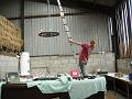 Steve falling off ladder not